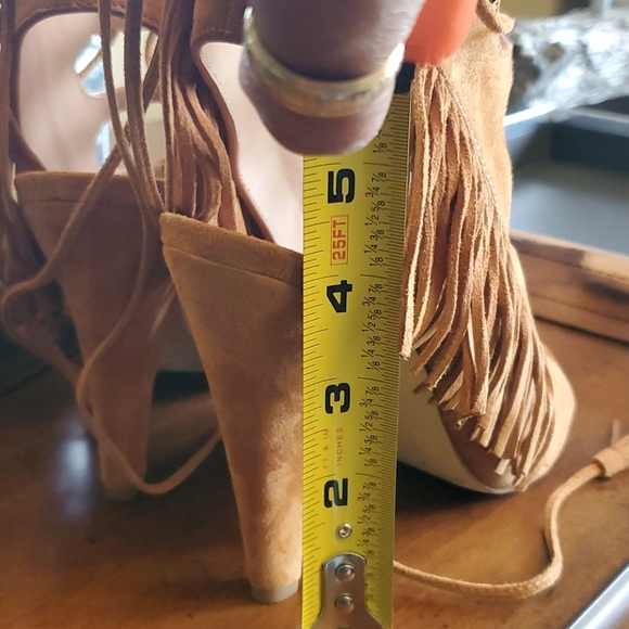 Open toe lace up booties - Picture 13 of 13